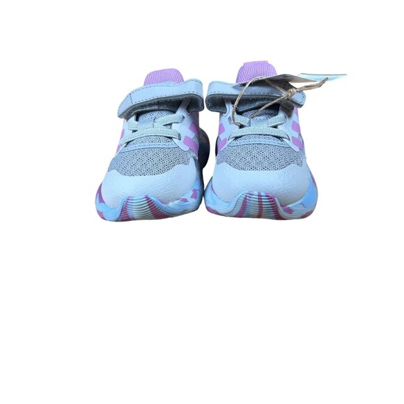 Adidas FortaRun 3.0 EL I Cloudfoam Sneakers Kids Size 4 in Pink & White NIB! - Picture 3 of 8